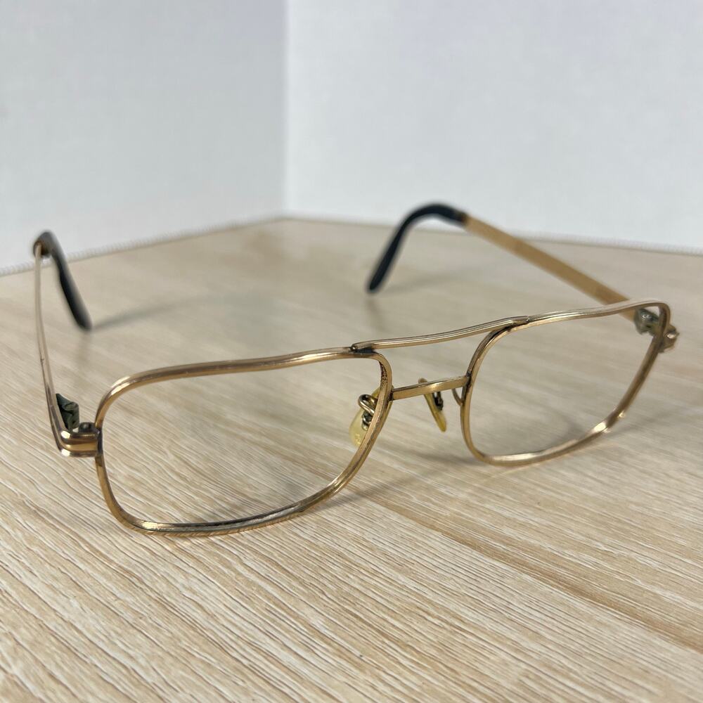 Vintage Artcraft 1/20 12K GF Eyeglasses Frames Only 54-20 READ DESC 5 3/4